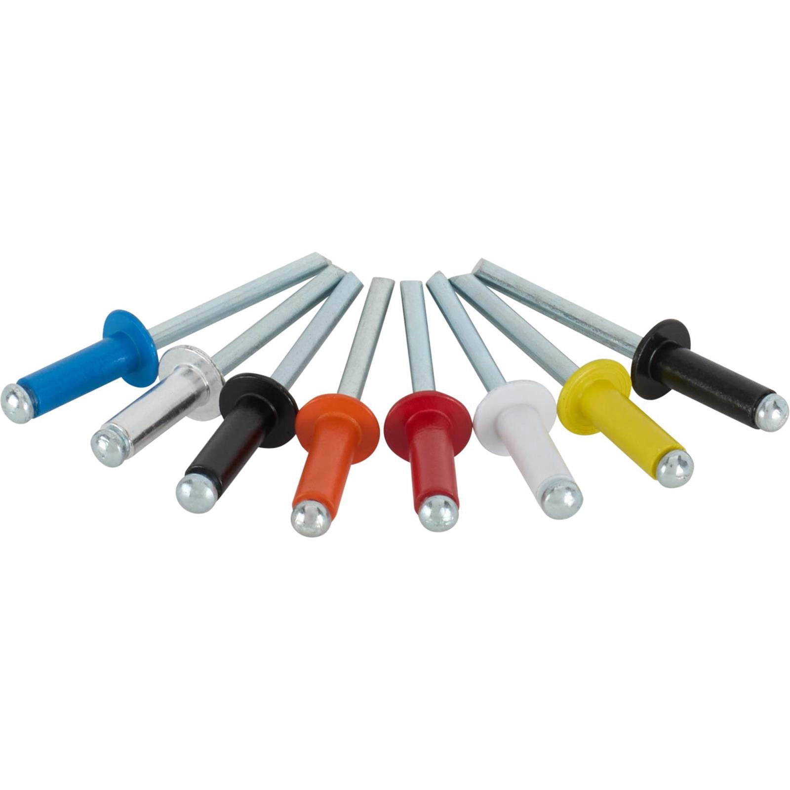 Speed Fast Tru Rivet 3/16 Sm. Head, Plain, Alum., Box of 250 - Walmart.com