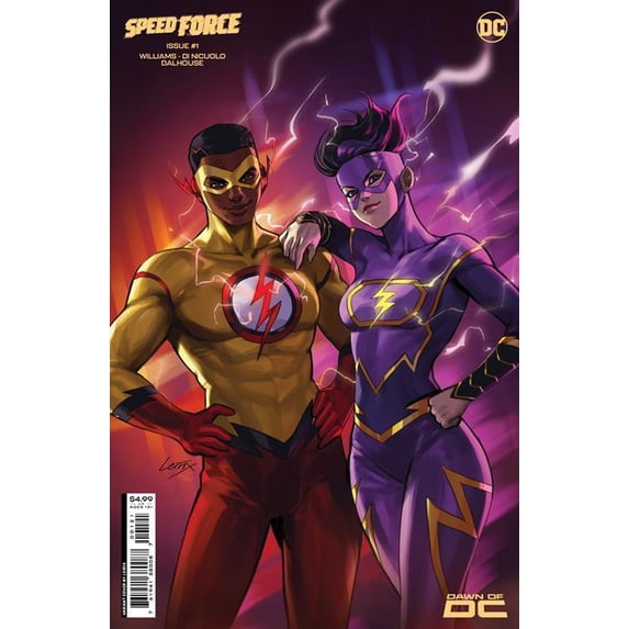 Speed Force #1 (of 6) Cvr B Lesley Leirix Li Card Stock Var DC Comics Comic Book