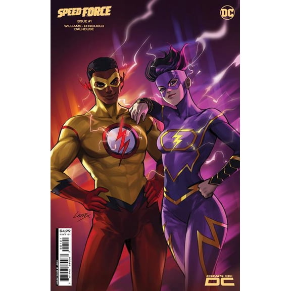 Speed Force #1 (of 6) Cvr B Lesley Leirix Li Card Stock Var DC Comics Comic Book