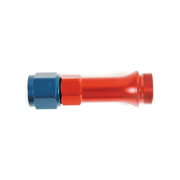 SpeedFX 574871 Carburetor Fuel Inlet Fitting; -8AN; Red/ Blue; Set Of 2