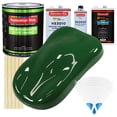 thumbnail image 1 of Speed Green Low VOC SLOW PREMIUM Car Paint 1 Gal Kit URETHANE BASECOAT Clearcoat, 1 of 6