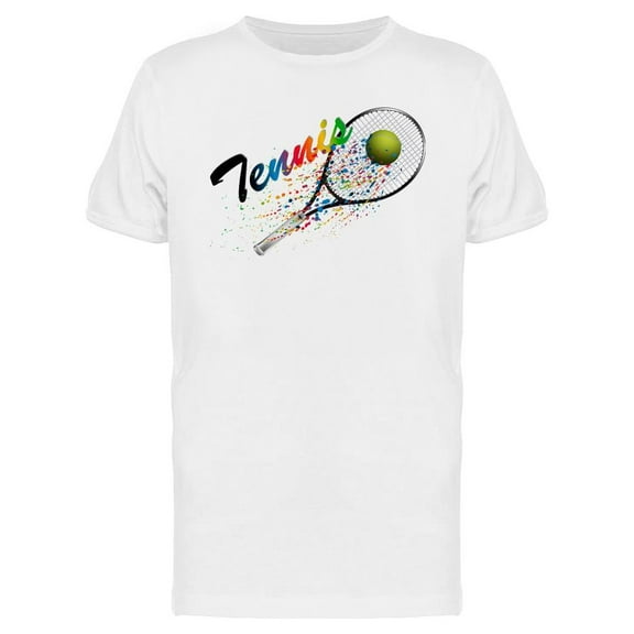 Speed In Tennis Sport T-Shirt Men -Image by Shutterstock, Male Large