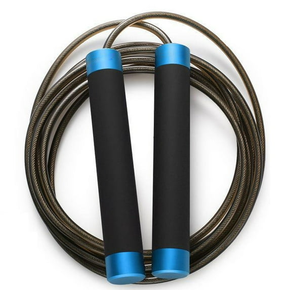 Speed Jump Rope, - for Gym & Home Fitness Workouts & More - blue