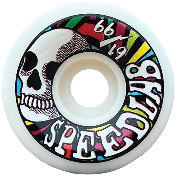 Speed Lab Artist Series Jay Kelly Skateboard Wheels 99a 61mm White