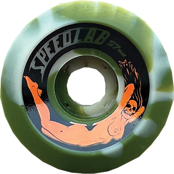 Speed Lab Bombshells Skateboard Wheels 99a 57mm Le Camouflage Swirl