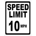 thumbnail image 1 of Speed Limit 10 MPH Sign, 1 of 1