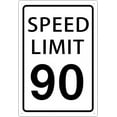 thumbnail image 1 of Speed Limit 10 Mph Sign, Speed Limit Signs Novelty Slow Down Sign Warning Traffic Road Street Sign 8X12 Inches, 1 of 4