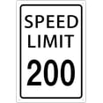 thumbnail image 1 of Speed Limit 10 Mph Sign, Speed Limit Signs Novelty Slow Down Sign Warning Traffic Road Street Sign 8X12 Inches, 1 of 4