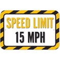 thumbnail image 1 of Speed Limit 15 MPH Sign, 1 of 1
