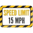 thumbnail image 1 of Speed Limit 15 MPH Sign, 1 of 1