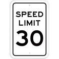 thumbnail image 1 of Speed Limit 30 Sign, 1 of 1