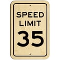 thumbnail image 1 of Speed Limit 35 Sign, 1 of 1