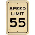 thumbnail image 1 of Speed Limit 55 Sign, 1 of 1