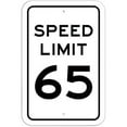 thumbnail image 1 of Speed Limit 65 Sign, 1 of 1