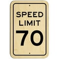 thumbnail image 1 of Speed Limit 70 Sign, 1 of 1