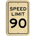 thumbnail image 1 of Speed Limit 90 Sign, 1 of 1