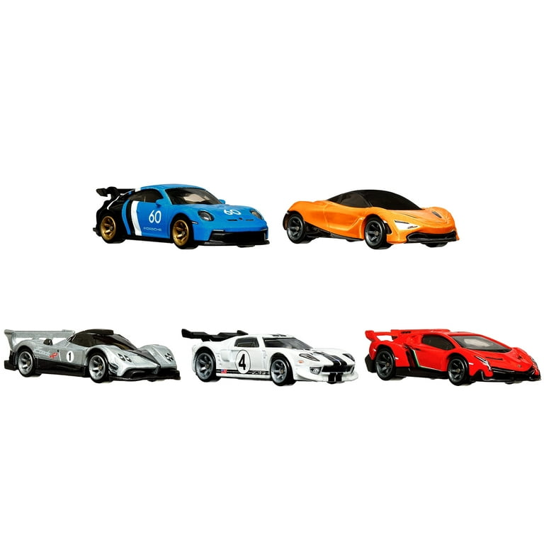 Speed Machines 5 piece Set Car Culture Series Diecast Model Cars by Hot  Wheels