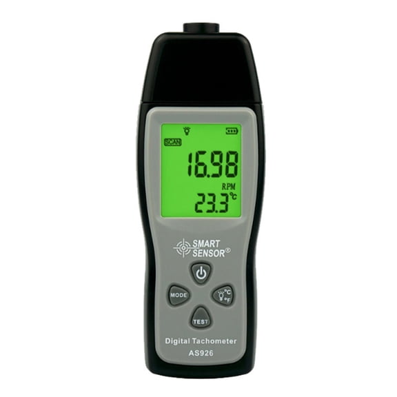 Speed Measuring Instruments Digital Photo Tachometer Tach Range 30000RPM LCD Display Motor Speed Meter AS926 ,Portable