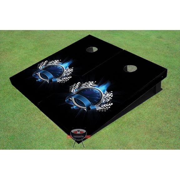 Speed - O - Meter Themed Cornhole Boards