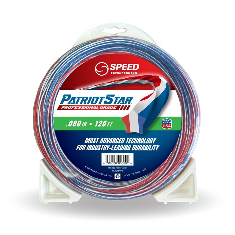 Speed Patriot Star Trimmer Line .080