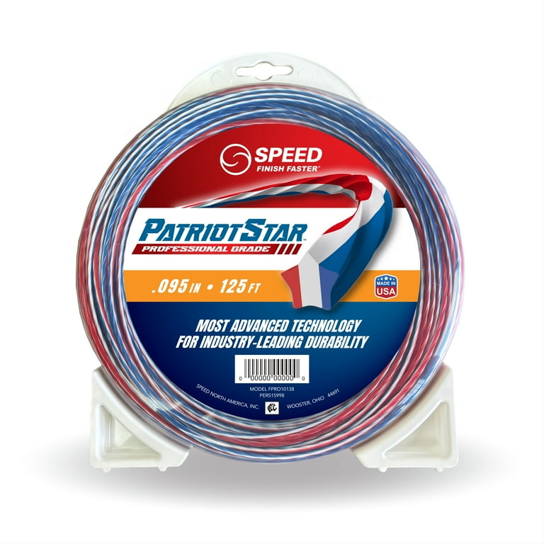 Speed Patriot Star Trimmer Line .095
