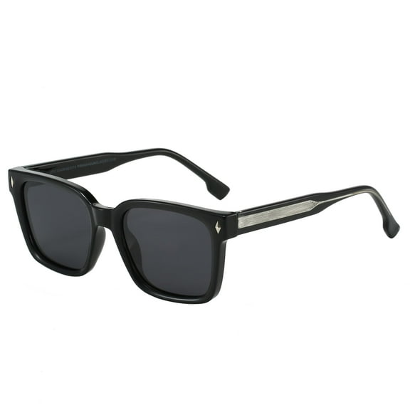 Piranha Eyewear Cruise Glossy Black Polarized Sunglasses for Men and Women