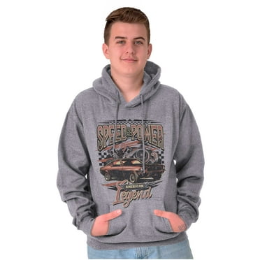Speed Power American Legend Racecar Unisex Plus Size Hoodie Brisco Brands 2X