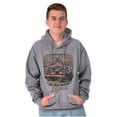 thumbnail image 1 of Speed Power American Legend Racecar Unisex Plus Fleece Graphic Hoodie Brisco Brands 2X, 1 of 3