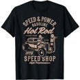thumbnail image 1 of Speed & Power Gasoline Hot Rod Speed Shop T-Shirt, 1 of 5