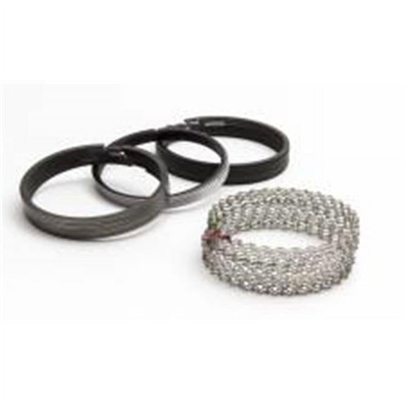 Speed Pro Premium Piston Rings 4.35 in. Bore 0.07 x 0.07 x 0.18 in. Thick Standard Tension - Moly