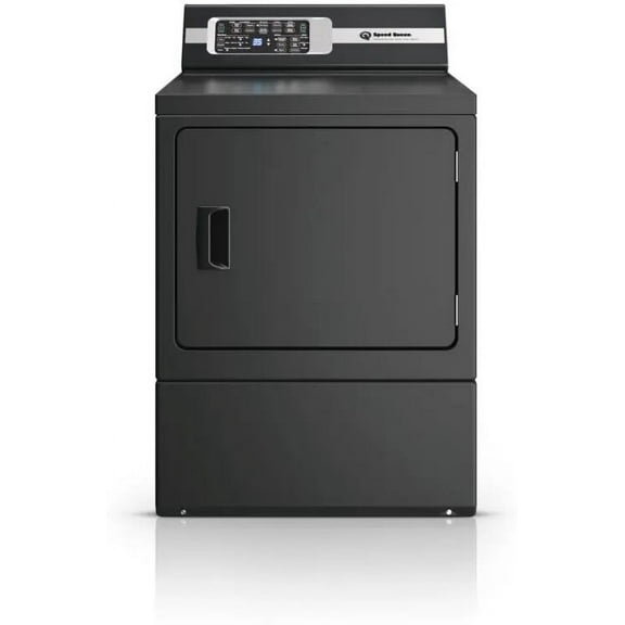 Speed Queen 7 cu ft 120V Matte Black Gas Dryer