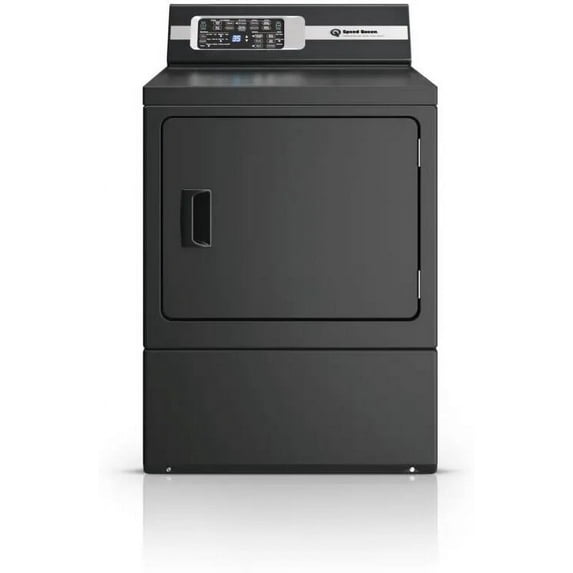 Speed Queen 7 cu ft 120V Matte Black Gas Dryer