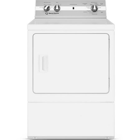 Speed Queen - DC5 Sanitizing Electric Dryer - White