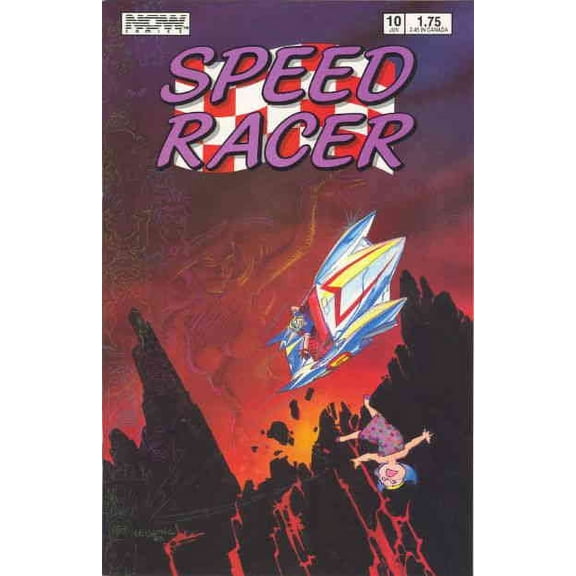 Speed Racer (1st Series) #10 VF ; Now Comic Book