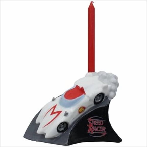 Various Speed Racer White Candle Holder, 1 Count