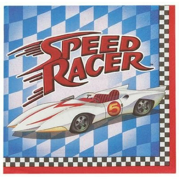 Speed Racer Cartoon Lunch Napkins (16ct)