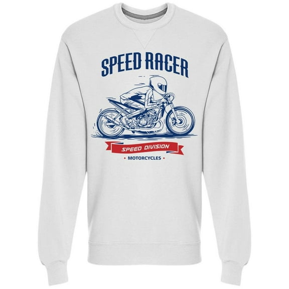 Speed Racer Division Sweatshirt Men -Image by Shutterstock, Male x-Large