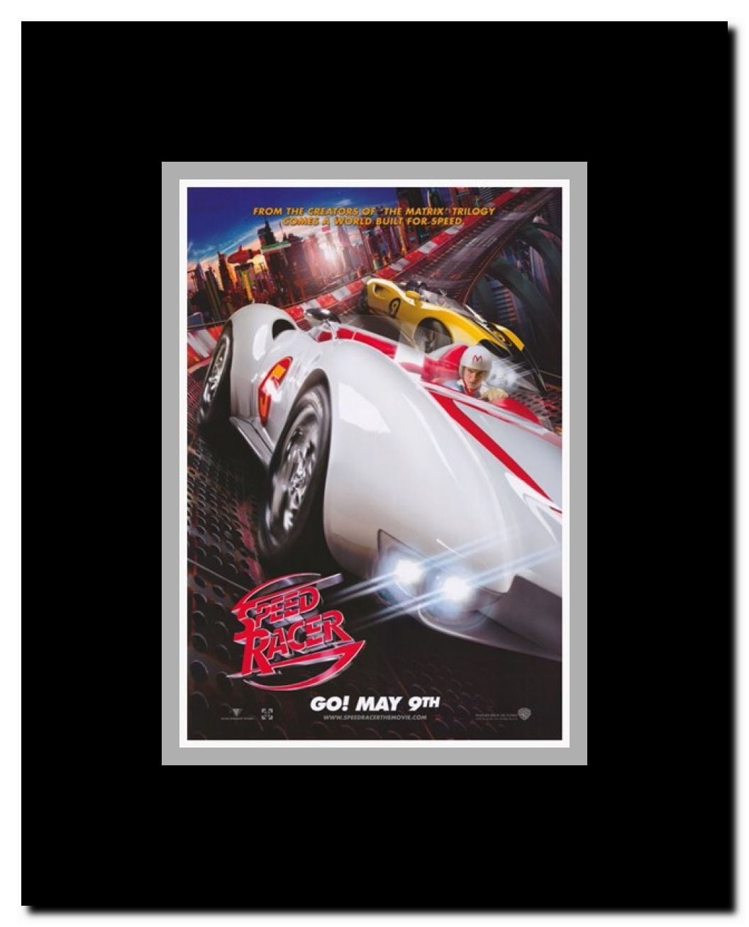 Speed Racer Framed Movie Poster