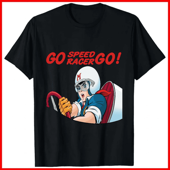 Speed Racer Mach 5 Retro Anime Inspired Classic Racing Nostalgia Unisex T-shirt V18642, up to size 5XL