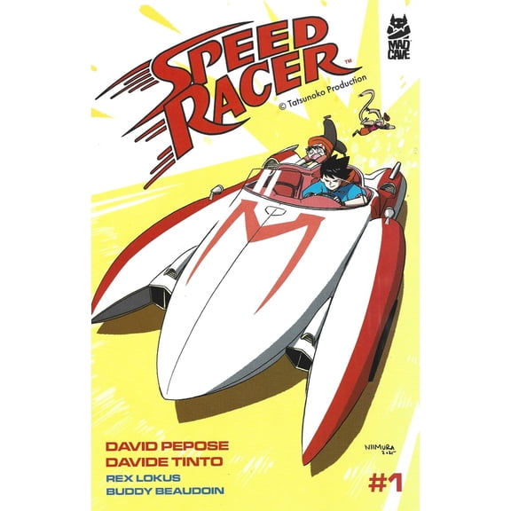 Speed Racer (Mad Cave) #1H VF ; Mad Cave Comic Book