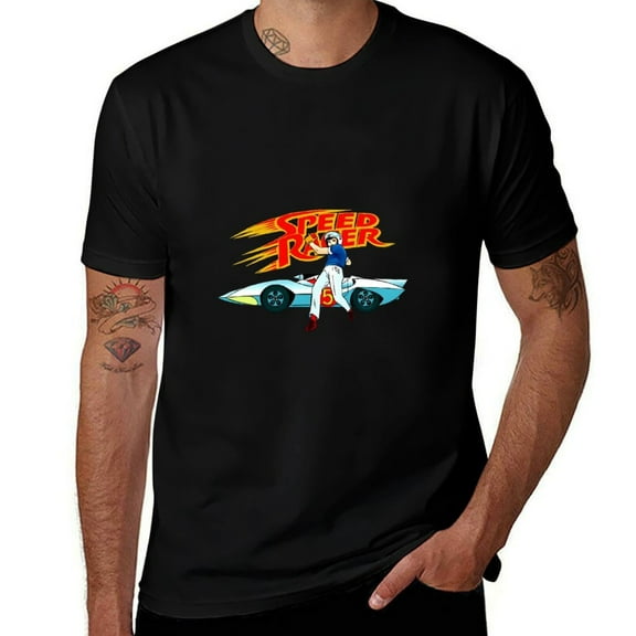 Speed Racer Mens T Shirts Cotton Short Sleeve T-Shirt Crew Neck Tees Casual Shirt
