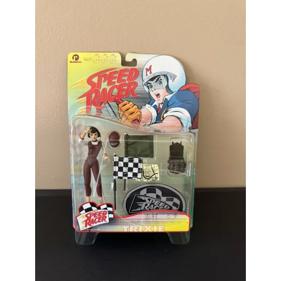 Speed Racer Series One TRIXIE Action Figure ReSaurus 1999 Vintage