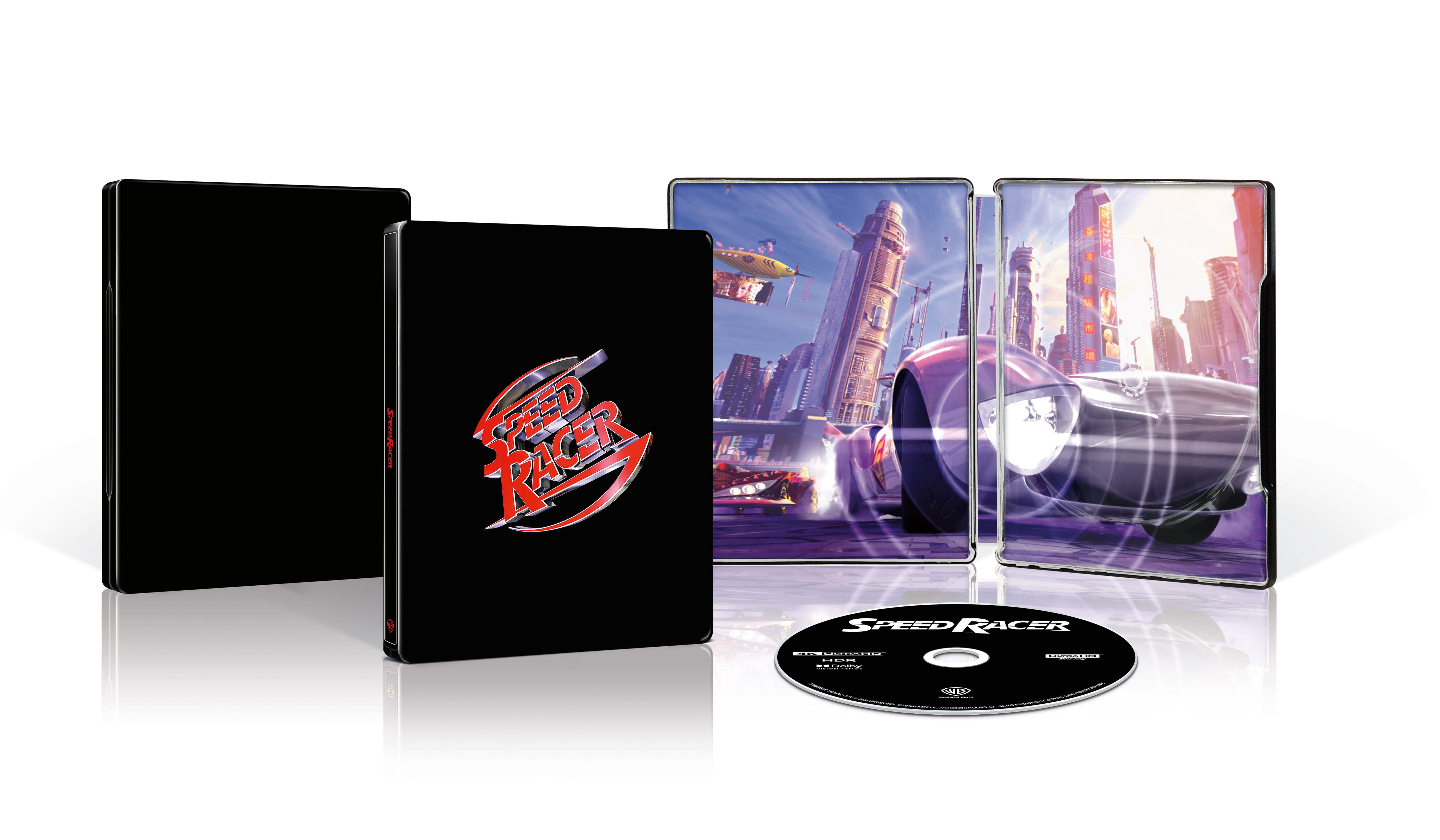 Speed Racer (Steelbook) (4K Ultra HD + Digital Copy), Action