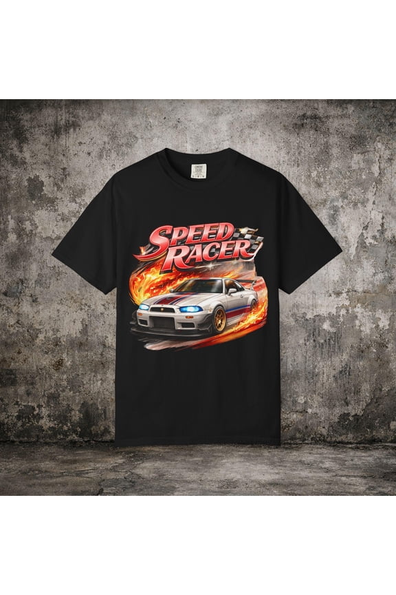 Speed Racer T-Shirt | Racing Car Graphic Car Lovers Tee