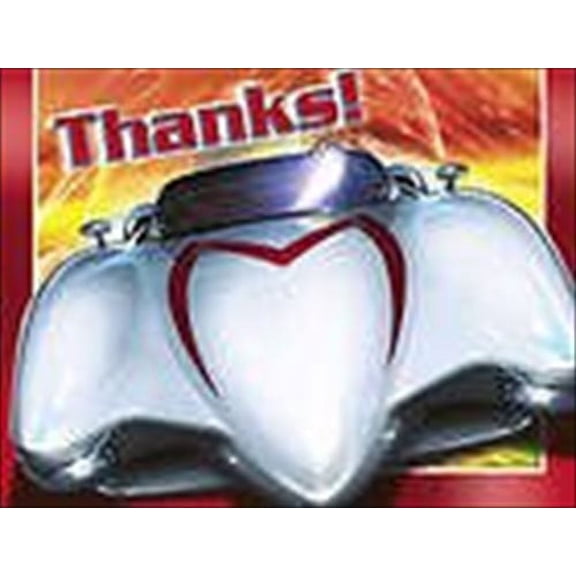 Speed Racer Thank You Notes w/ Env. (8ct)