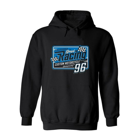 Speed Racing 96 Hoodie Men -Image by Shutterstock, Male Large