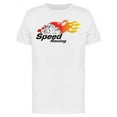 thumbnail image 1 of Speed Racing Graphic T-Shirt Men -Image by Shutterstock, Male Large, 1 of 2