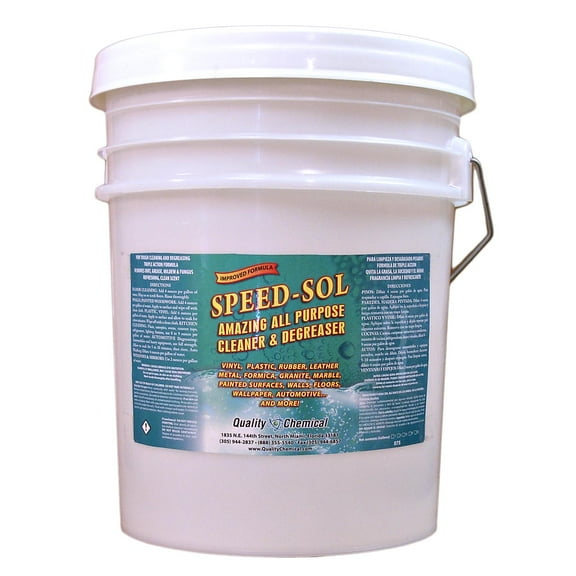 Speed Sol - heavy-duty, Concentrated Degreaser Cleaner - 5 gallon pail