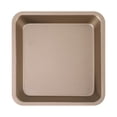 thumbnail image 1 of Speed Square 7 Inch, Non Stick Baking Sheet, Carbon Steel Pan, Golden Shade, 7X7 In, 1 Pc, Home and Kitchen, Baking Dishes for Oven, 1 of 5