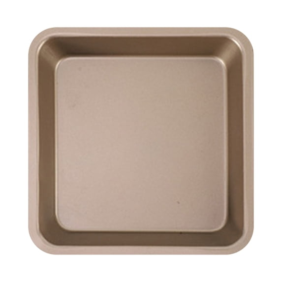 Speed Square 7 Inch, Non Stick Baking Sheet, Carbon Steel Pan, Golden Shade, 7X7 In, 1 Pc, Home and Kitchen, Baking Dishes for Oven